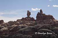 A balanced rock, Elephant Hill jeep trail, Canyonlands National Park, UT