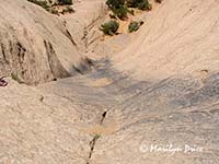 One of the obstacles on Hell's Revenge, near Moab, UT