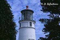 The lighthouse of Umpqua Light, OR