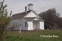 Details of an old schoolhouse, The Dalles, WA