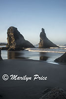 Sea stacks and waves, Face Rock Scenic Viewpoint, Bandon, OR