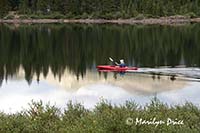 Kayaker at Molas Lake, CO