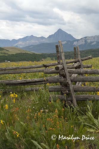 Sneffels Range from Last Dollar Road, near Ridgway, CO