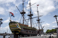 Replica trading vessel, Maritime Museum, Amsterdam, Netherlands