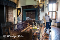 Prince's Chamber (guest room), Muiderslot Castle, Netherlands