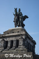 Statue of Emperor Wilhelm I, Deutsches Eck, Koblenz, Germany