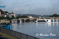 Bridge over Moselle River, Koblenz, Germany