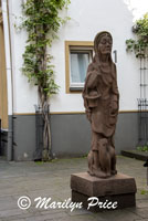 Statue of peppermint lady, Koblenz, Germany