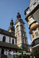 Towers of Liebfrauenkirche, Koblenz, Germany