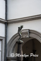 Fountain of the spitting boy, Koblenz, Germany