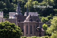 Church below Rheinfels Castle, Rhine Gorge, Germany