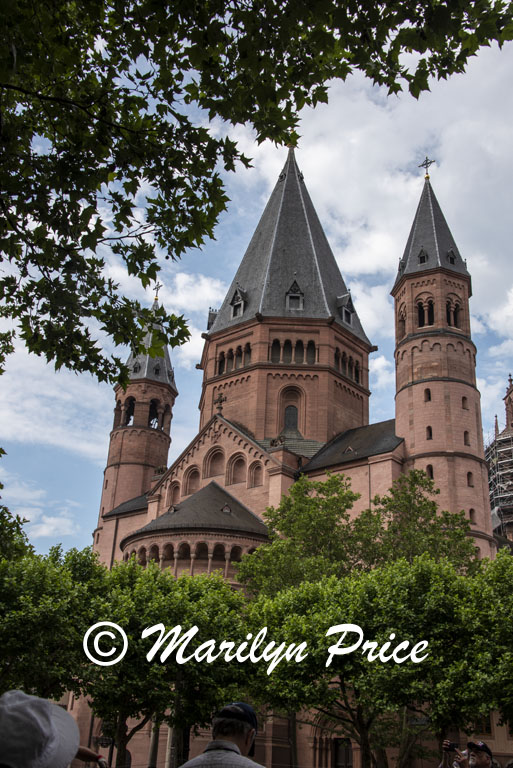 Towers of the Dom (Cathedral), Mainz, Germany