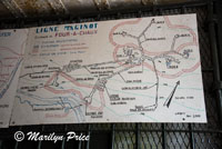 Layout of the Maginot Line bunker, Lembach, France