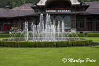 Fountain in front of the casino, Interlaken, Switzerland