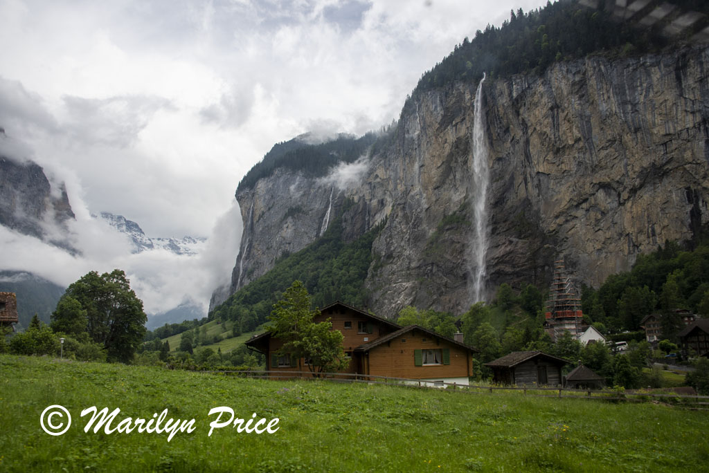 Waterfalls, Lauterbrunnen, Switzerland