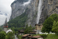 Waterfalls, Lauterbrunnen, Switzerland