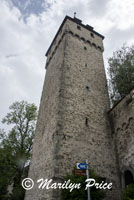 One of the towers, Musegg Wall, town wall of the city, Lucerne, Switzerland