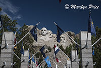 Avenue of state flags, Mt. Rushmore National Memorial, SD