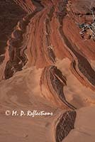 Ridges in the sand, Paria-Vermillion Cliffs Wilderness Area, AZ