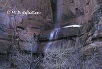 Mystery Falls, Zion National Park, UT