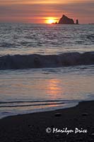 Sunset, Rialto Beach, Olympic National Park, WA