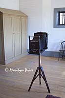 Old camera in the processing room, Wyoming Territorial Prison and Old West Park, Laramie, WY