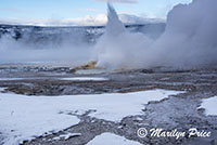 Spasm Geyser, Fountain Paint Pots, Yellowstone National Park, WY