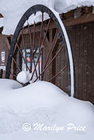 In front of the Miners Saloon, Cooke City, MT