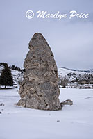 Liberty Cap, Mammoth Hot Springs, Yellowstone National Park, WY