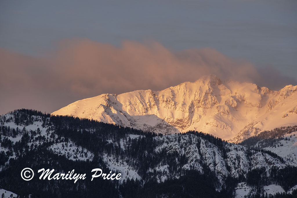 Sunrise and Mt. Electric, Gardiner, MT