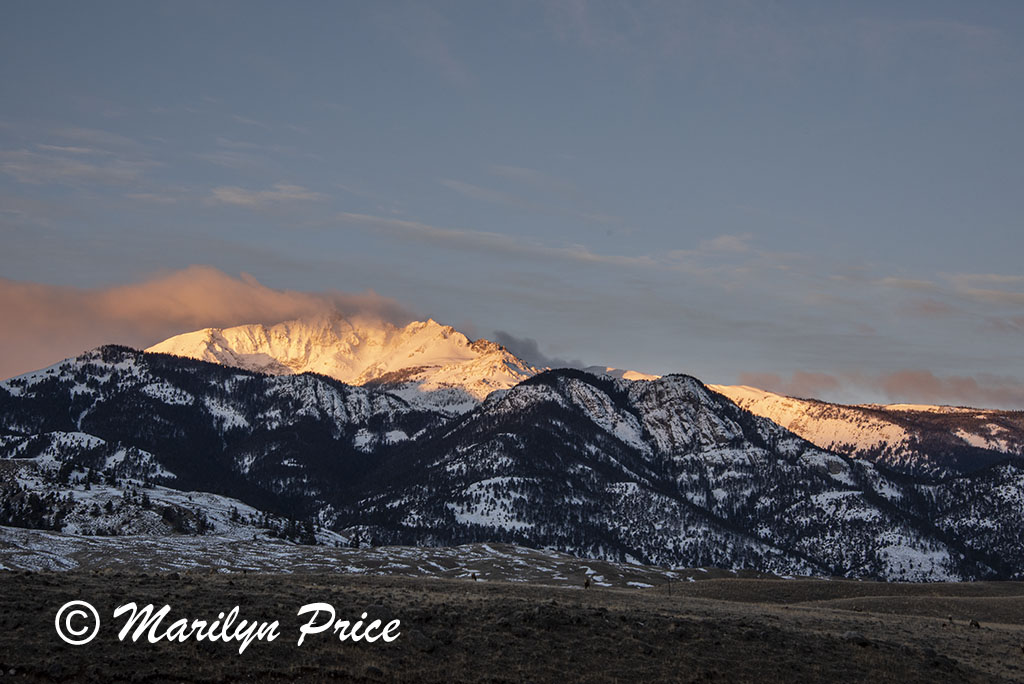 Sunrise and Mt. Electric, Gardiner, MT