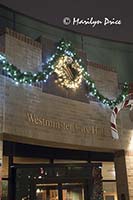 Christmas decorations at City Hall, Westminster, CO