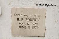 Grave marker, Key West Cemetery, Key West, FL