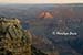 Early morning light illuminates the Grand Canyon, from Mather Point