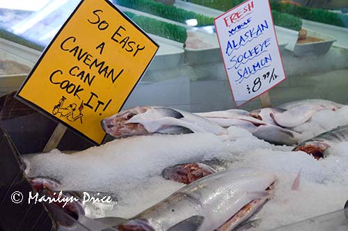 Fresh salmon, Pike Place Market