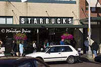 The original Starbucks, across from Pike Place Market