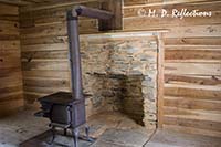 Kitchen, Gregg-Cable House, Cades Cove, Great Smoky Mountains National Park, TN