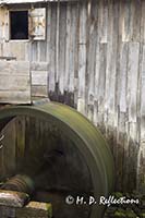 Water wheel of the Cable Mill, Cades Cove, Great Smoky Mountains National Park, TN